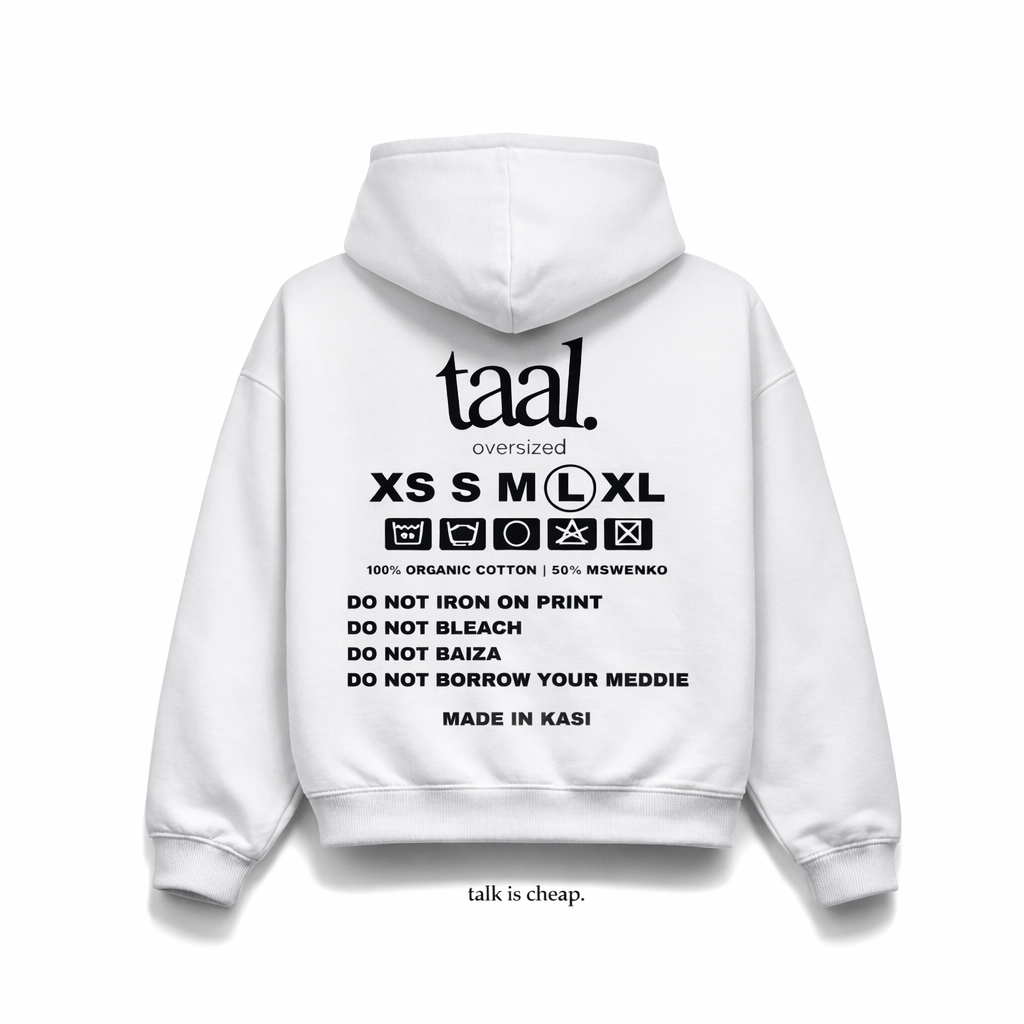 INSTRUCTIONS Hoodie - Oversized Fit