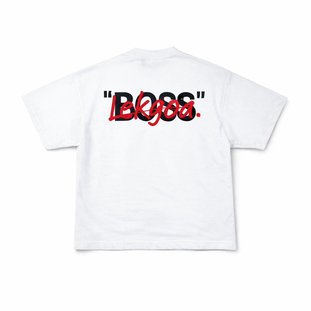 “Boss – Lekgoa” Graphic Statement T-Shirt